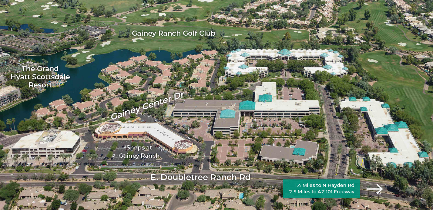 Gainey Ranch Aerial Image